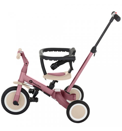 Petite & Mars Turbo - rowerek dziecięcy 5w1 | Dusty Rose